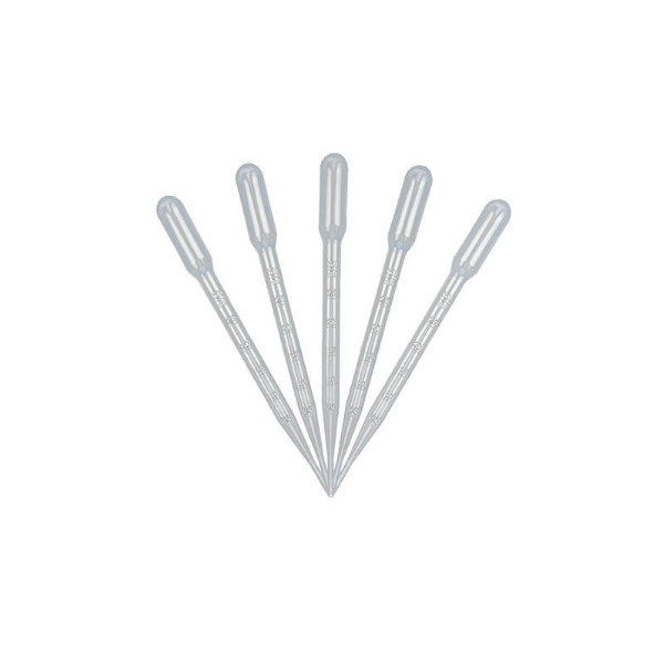Pipety Pasteura z podziałką 5 sztuk - 3 ml