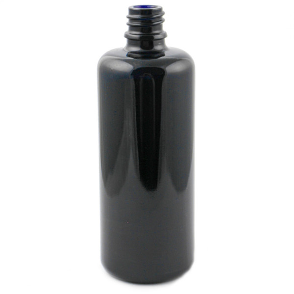 Nieprzezroczysta szklana butelka bez nakrętki 100 ml