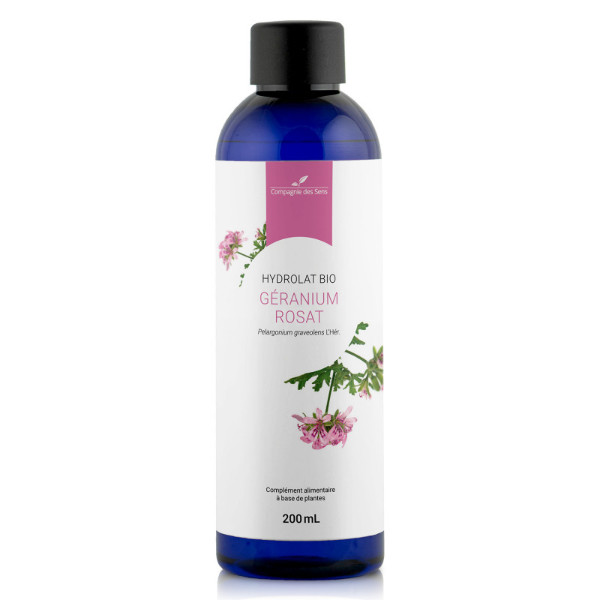 Naturalny hydrolat - GERANIUM ROSAT 200 ml