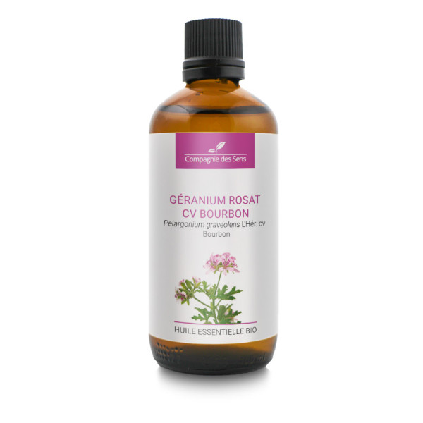 Geranium Rosat z Bourbon - naturalny olejek eteryczny 100 ml, OL135