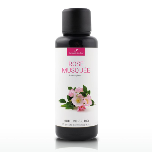 Naturalny olej roślinny z pierwszego tłoczenia - RÓŻA RDZAWA (PIŻMOWA) 50 ml