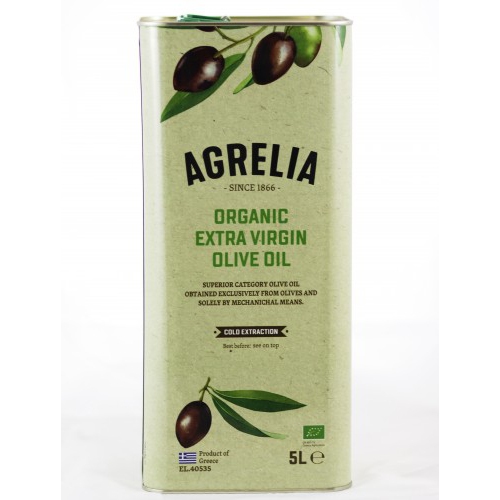 AGRELIA ORGANIC Oliwa z oliwek BIO 5L AGRELIA ORGANIC Oliwa z oliwek BIO 5L