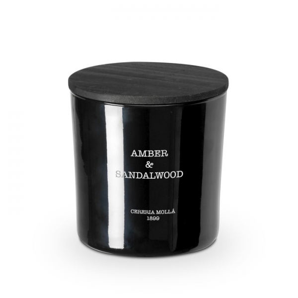 Świeca XL 600g Amber and Sandalwood, CM-6637