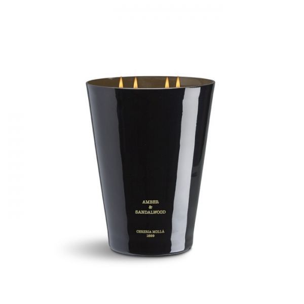 Świeca XXL 3,5kg Amber and Sandalwood, CM-5002