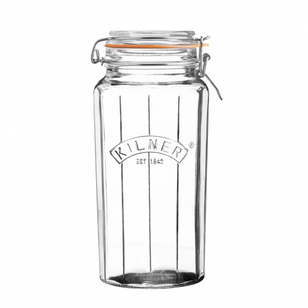 Słoik 1,8 l. Facetted Clip Top Jars, 0025.735