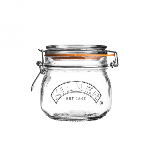 Słoik 0,5 l. Round Clip Top Jar, 0025.490