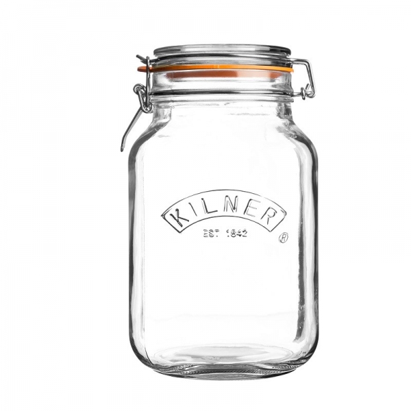 Słoik 2 l. Square Clip Top Jar, 0025.513