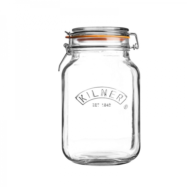 Słoik 1,5 l. Square Clip Top Jar, 0025.512