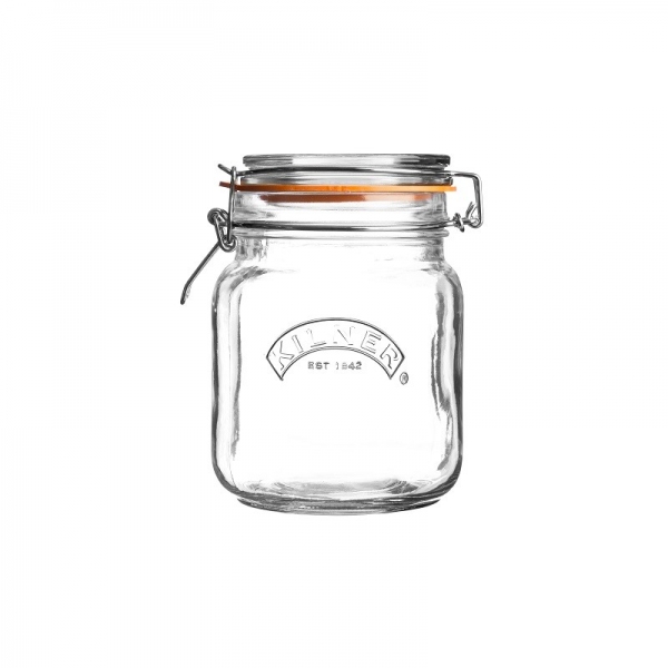 Słoik 1 l. Square Clip Top Jar, 0025.511