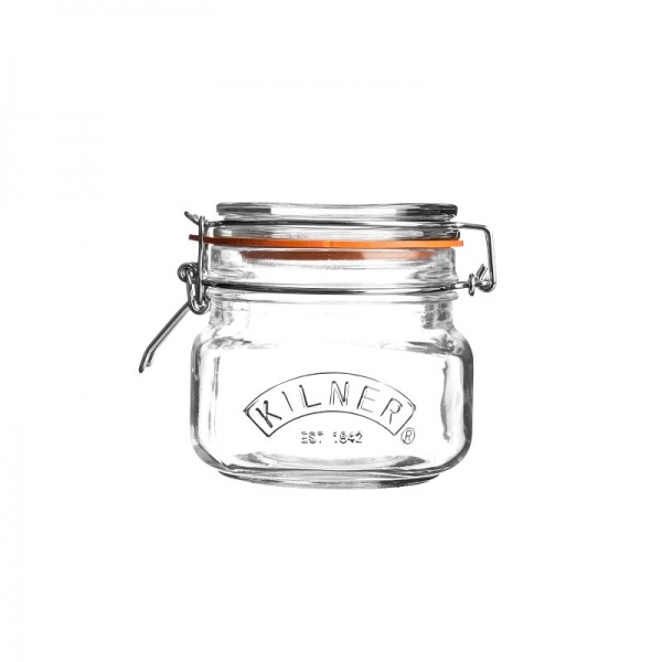 Słoik 0,5 l. Square Clip Top Jar, 0025.510