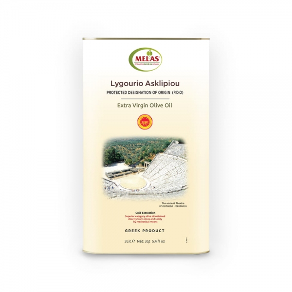 Melas P.D.O. Ligurio Asklipiu Oliwa z oliwek 3L Melas P.D.O. Ligurio Asklipiu Oliwa z oliwek 3L