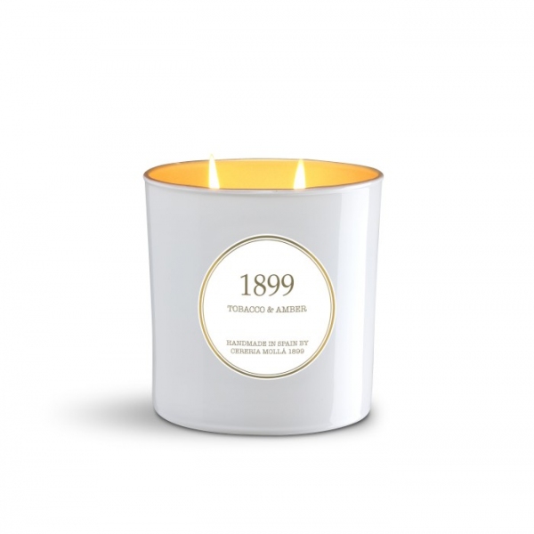 Świeca XL 600g Tobacco and Amber, CM-6661