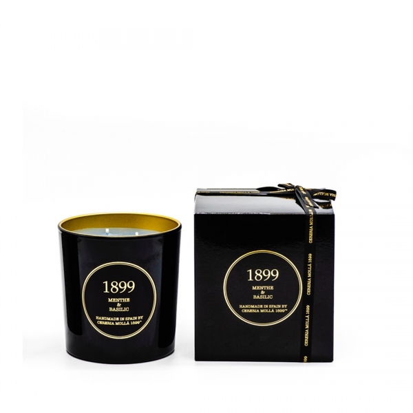 Świeca XL 600g Menthe and Basilic, CM-6681
