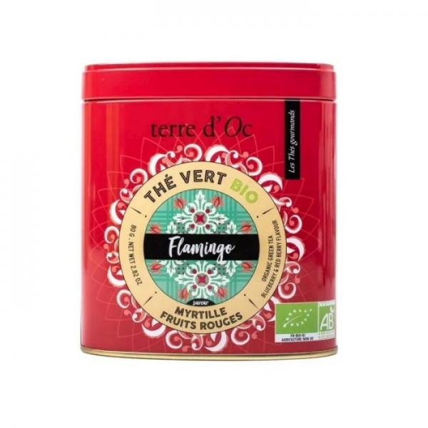 TD-BIO Herbata zielona 80g Flamingo Gourmet, TOTHTGOMYR080A