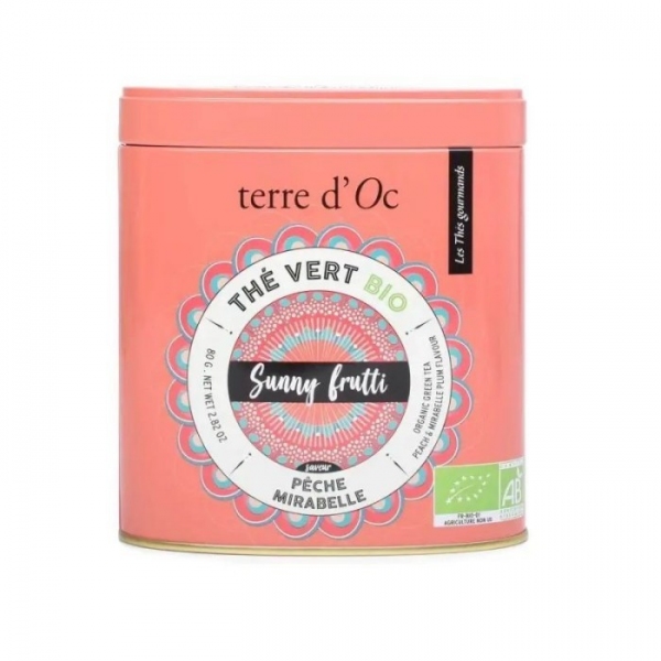 TD-BIO Herbata zielona 80g Sunny Frutti Gourmet, TOTHTGOPEM080A