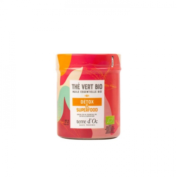 TD-BIO Herbata zielona 80g Detox Wellness, TOTHTSFDET080A