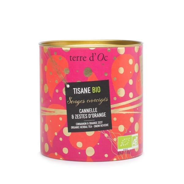 TD-BIO Herbata ziołowa 90g Snow Reverie Christmas, TONOTISCAN090A