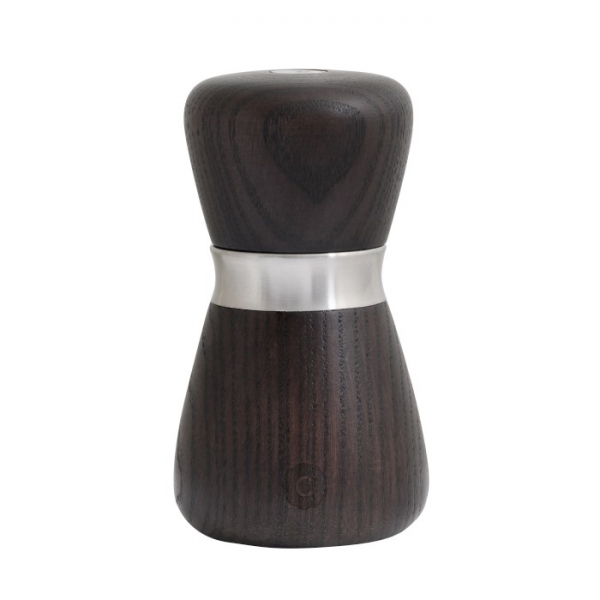 CG-Młynek drewniany 10cm, popielaty brąz, Kyoto, 070360-2073