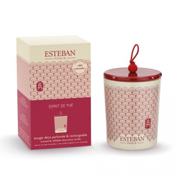 Świeca zapachowa dekoracyjna 180g Esprit de The, THE-070