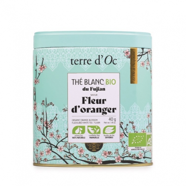 TD-BIO Herbata biała organiczna 40g Orange Blossom, TOTHTHOBLF040B