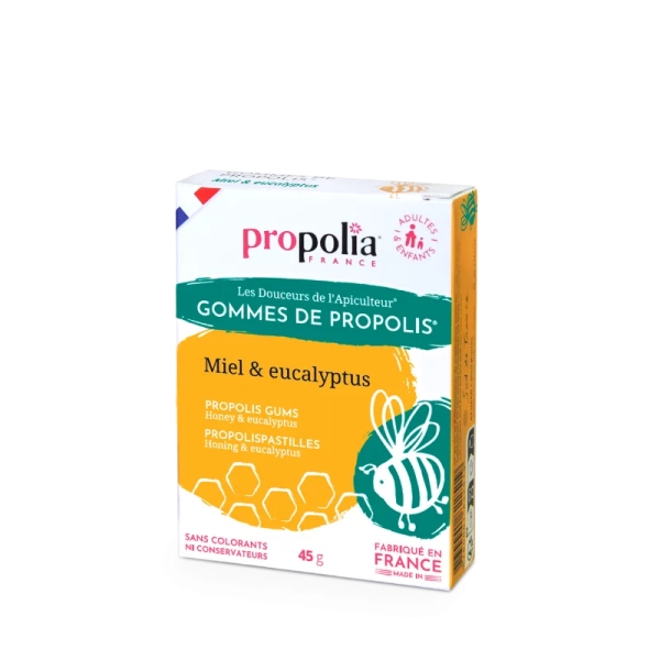 Żelki propolisowe Miód i eukaliptus