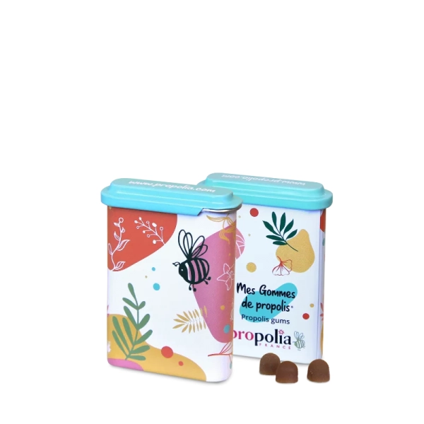 Pudełko wielokrotnego napełniania gum propolisowych