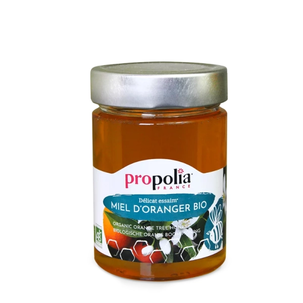 Miód z kwiatem pomarańczy 400g BIO