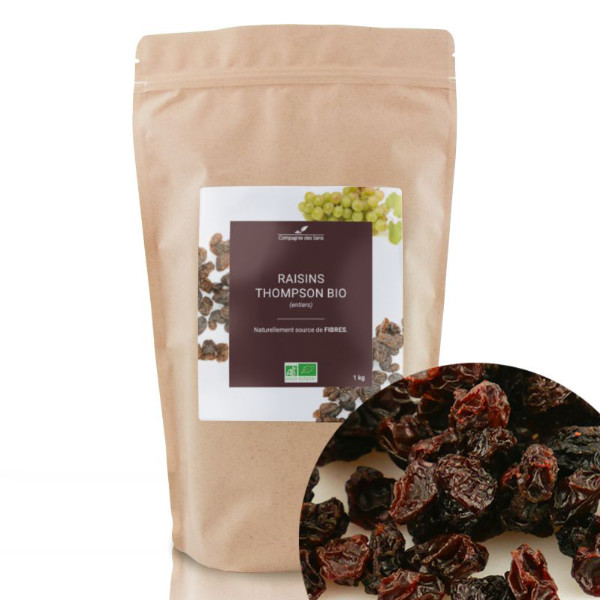 RODZYNKI THOMPSON luzem BIO 1 kg RODZYNKI THOMPSON luzem BIO 1 kg