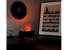 Nawilżacz powietrza dyfuzor aromaterapia lampka led efekt ognia, OL2385