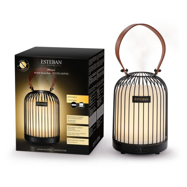 ES-Dyfuzor mgiełki zapachowej Lampion Black, CMP-216