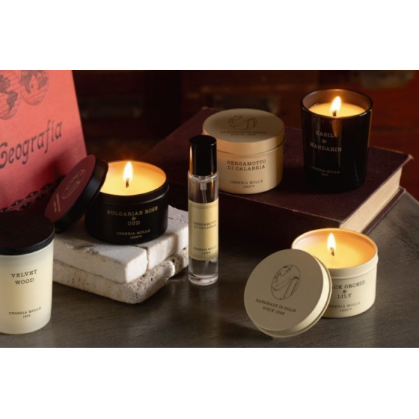 CM-Świeczka Travel 90gr. Bulgarian Rose and Oud, CM-TC5544